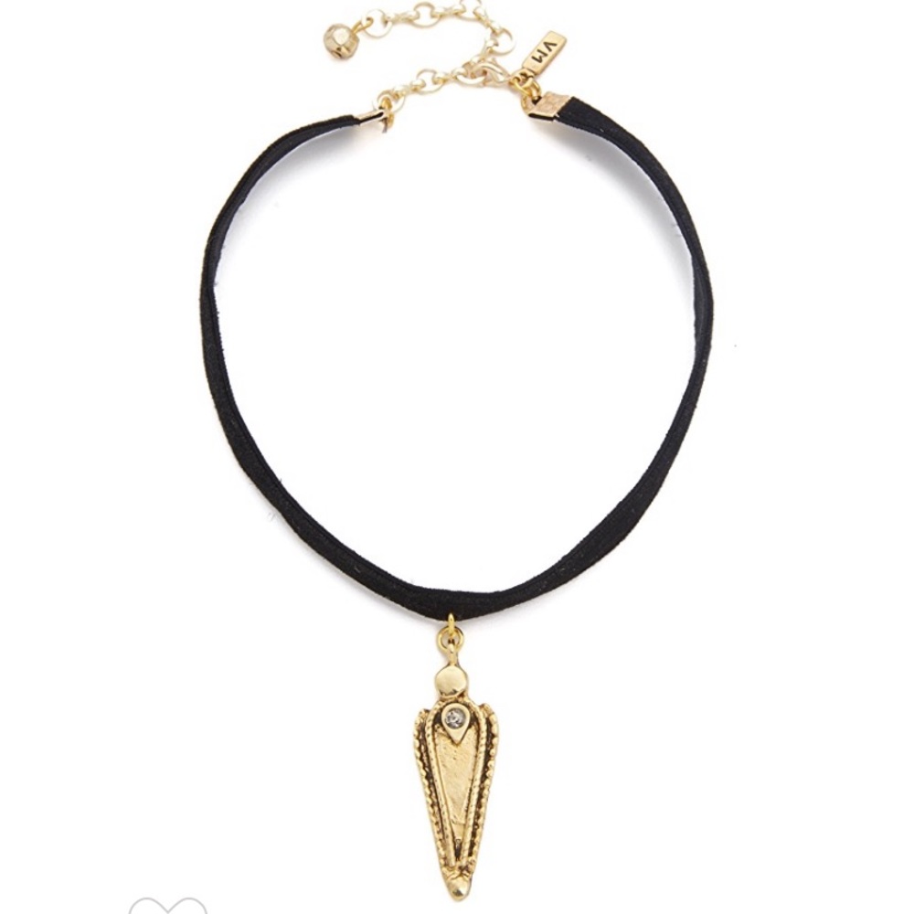 Vanessa Mooney Black Velvet Choker
